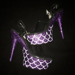 6" Purple Mermaid
