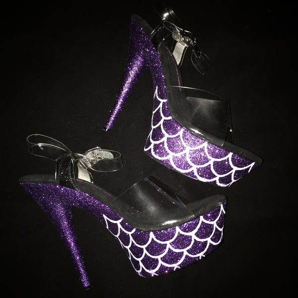 6" Purple Mermaid
