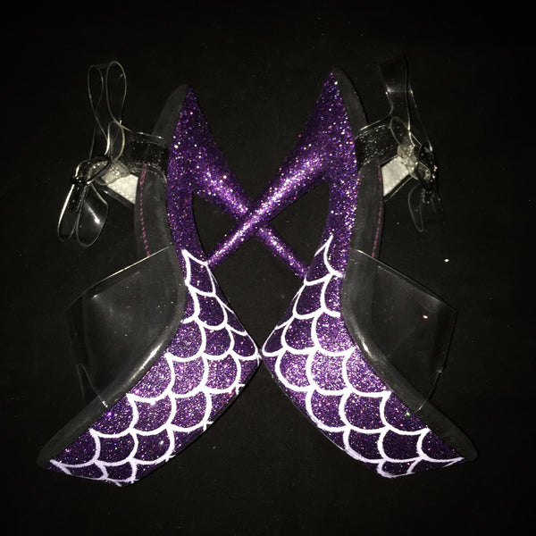 6" Purple Mermaid