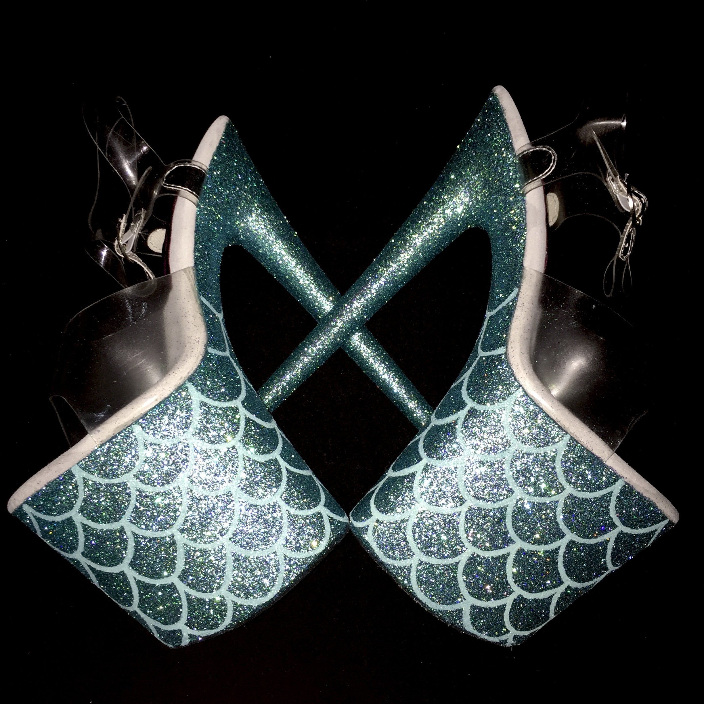 8" Turquoise Mermaid