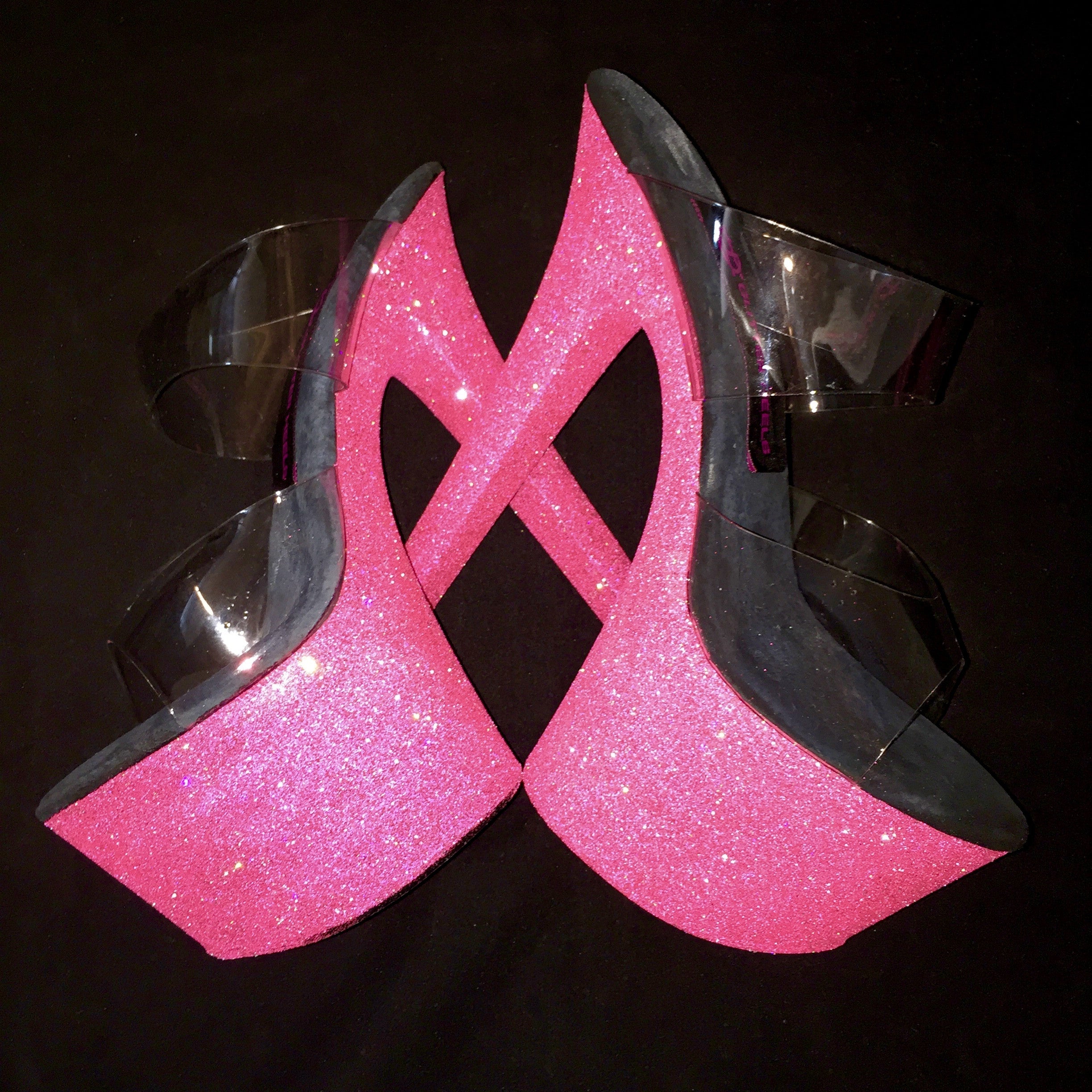7" Punk Pink Double Strap