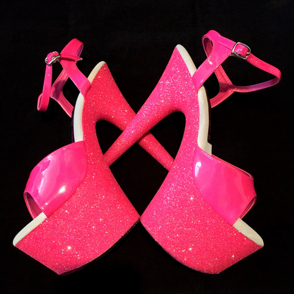 7" Punk Pink with Pink Straps