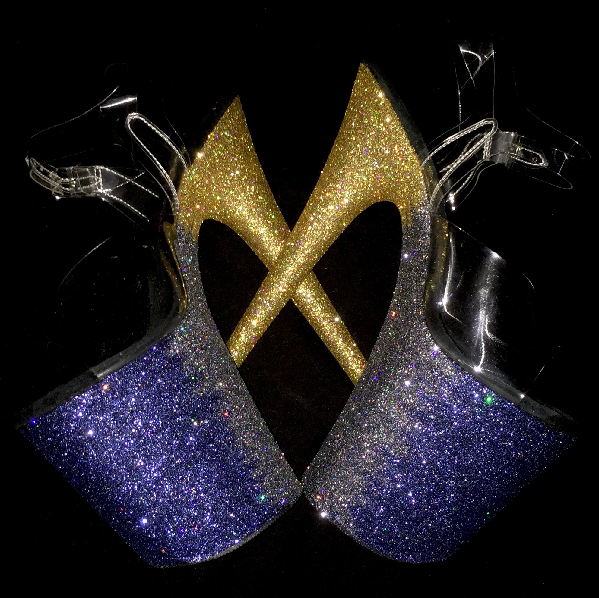 8" Sailor- Gunmetal- Gold Ombre