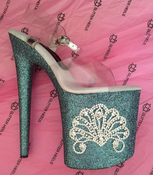 8" Ocean with Siren Diamond
